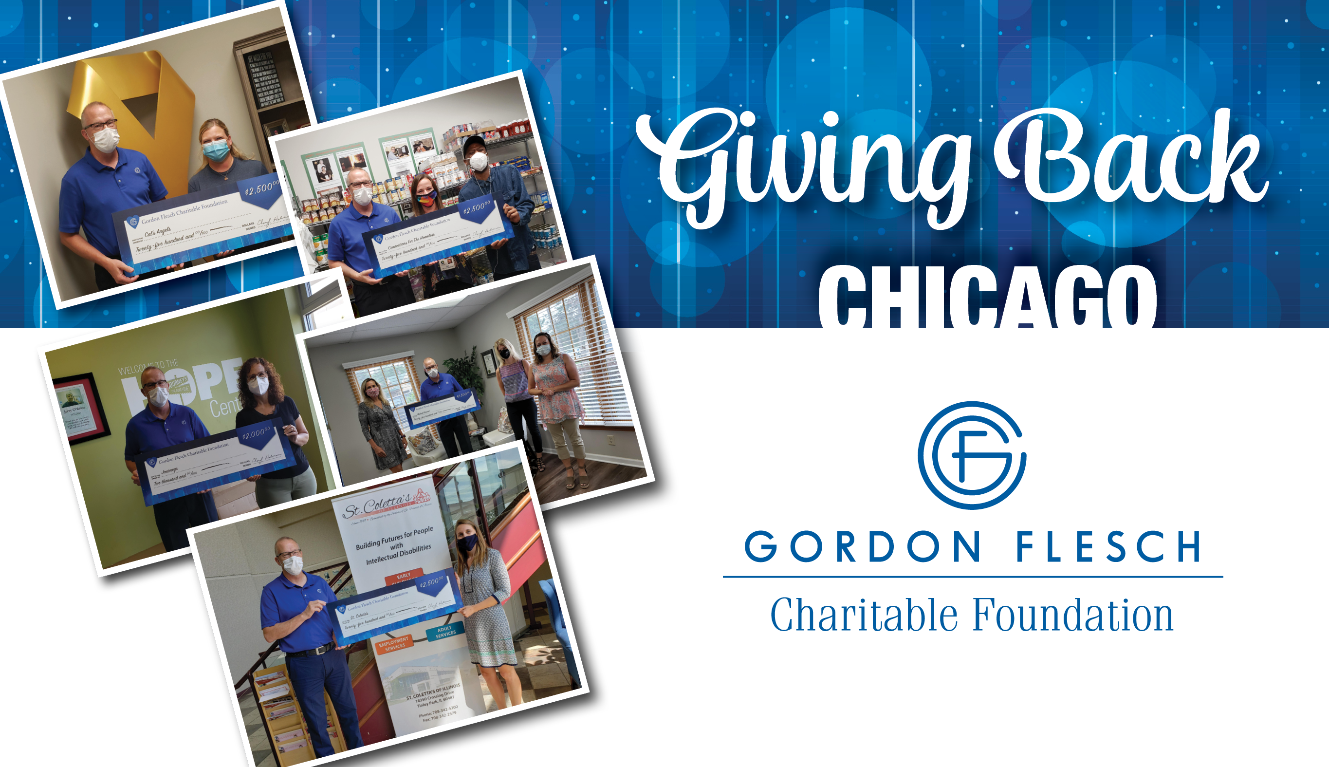 Gordon Flesch Charitable Foundation Donates $12,000 to Chicago-Area Charities